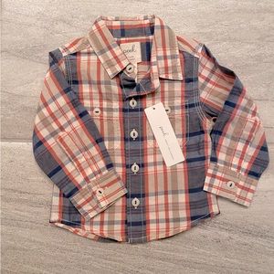 Peek little peanut baby boy dress shirt | Size 6-12m | NWT